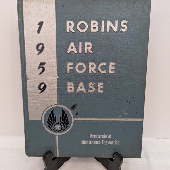 Robins Air Force Base 1959 Directorate of Maintenance Engineering History Book - Picture 1 of 13